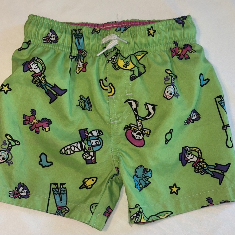 Toddler Disney Toy Story Swim Shorts - Picture 2 of 6